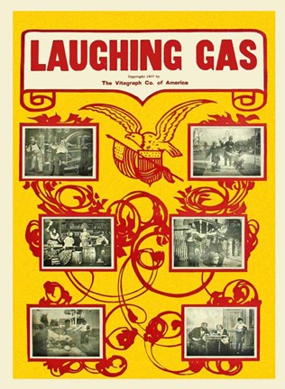 Framed Laughing Gas Print