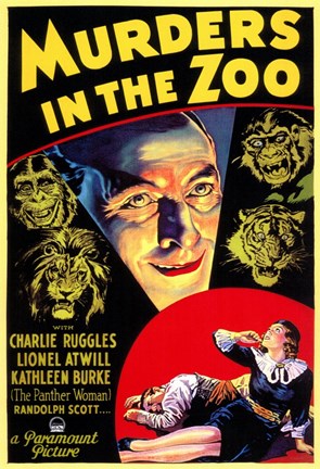 Framed Murders in the Zoo Print