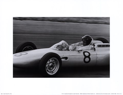 Framed Dutch Grand Prix, 1962 Print
