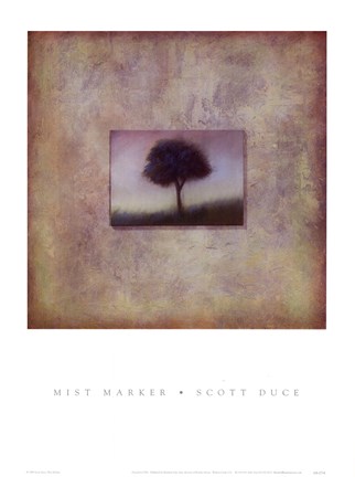 Framed Mist Marker Print