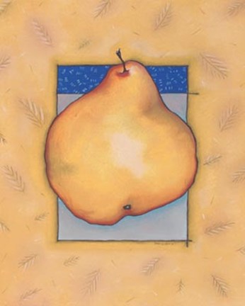 Framed Perfect Pear Print