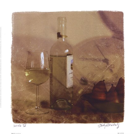Framed Wine IV Print