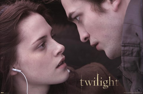 Framed Twilight - Edward and Bella 2 Print