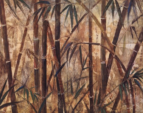 Framed Bamboo Forest I Print