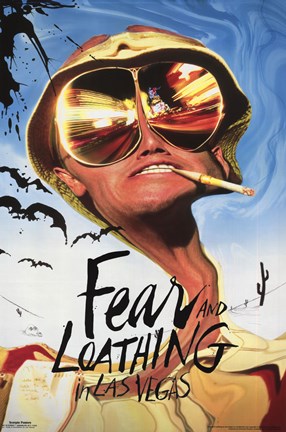 Framed Fear &amp; Loathing In Las Vegas Print