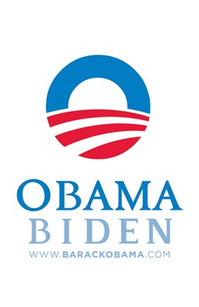Framed Barack Obama - (Obama Biden) Campaign Poster Print