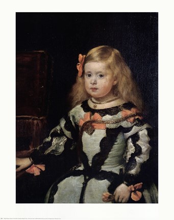 Framed L&#39;infante Marguerite Print