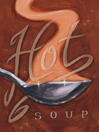 Framed Hot Soup Print