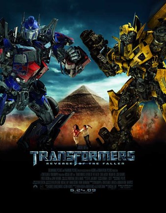 Framed Transformers 2: Revenge of the Fallen - style H Print