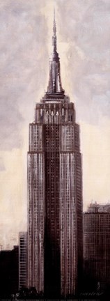 Framed Empire State Building, N.Y.C. Print
