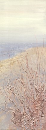 Framed Coastal Grasses III Print
