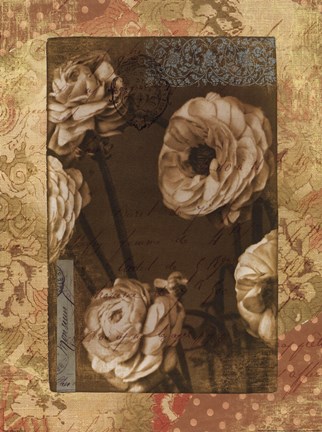 Framed Gypsy Bouquet Print