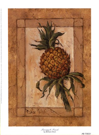 Framed Pineapple Punch Print