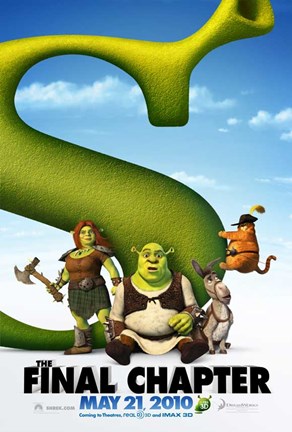 Framed Shrek Forever After - style C Print