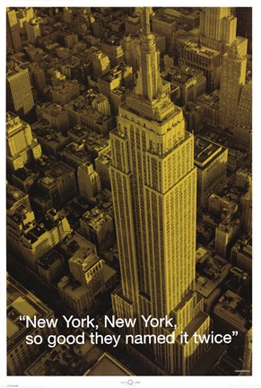 Framed New York (City.Quote) Print