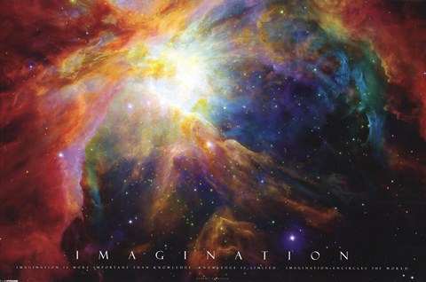 Framed Imagination - Nebula Print
