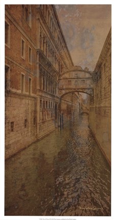 Framed Tour of Venice II Print