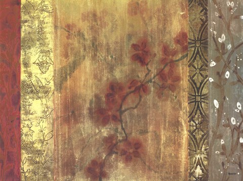 Framed Golden Garden Print