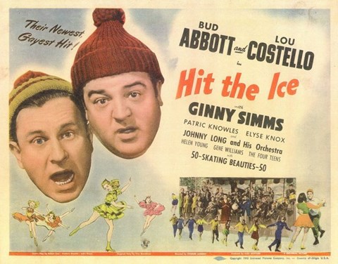 Framed Abbott and Costello, Hit the Ice, c.1943 Print