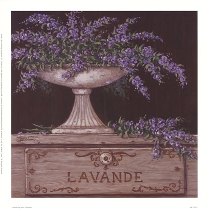 Framed Lavande Print