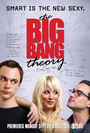 Framed Big Bang Theory - smart is the new sexy Print