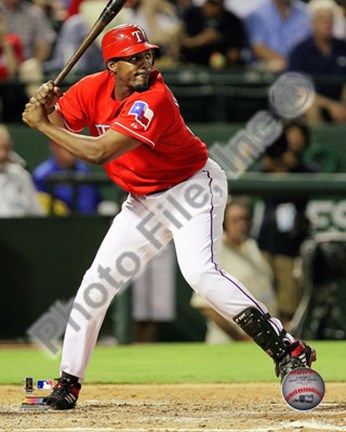 Framed Vladimir Guerrero 2010 Action Print