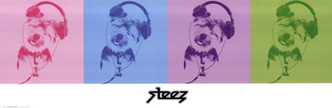 Framed DJ Doggie Quad Print