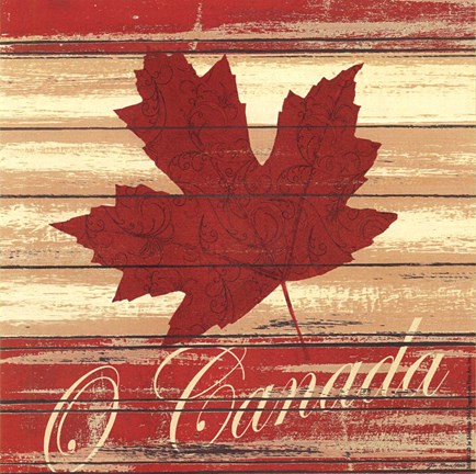 Framed O Canada Print