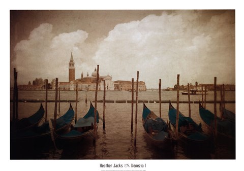 Framed Venezia I Print