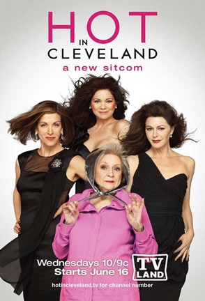 Framed Hot in Cleveland (TV) Print