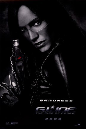 Framed G.I. Joe: Rise of Cobra - Baroness Print