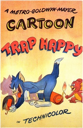 Framed Trap Happy movie poster Print