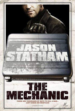 Framed Mechanic - Jason Statham Print