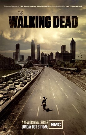 Framed Walking Dead (TV) Print