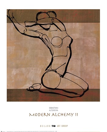 Framed Modern Alchemy II Print