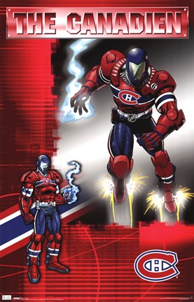 Framed Canadiens&#174; - Guardian 11 Print