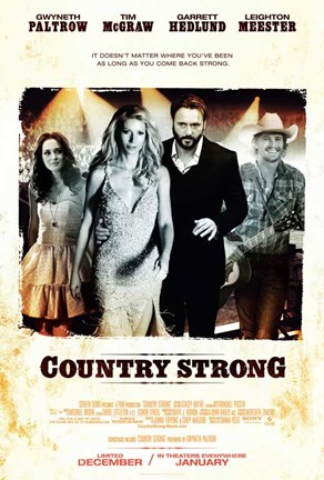 Framed Country Strong Print