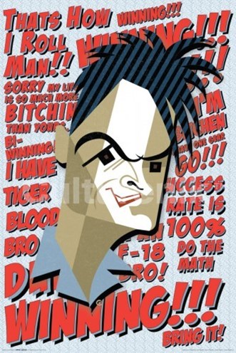 charlie sheen quotes poster. charlie sheen quotes poster.