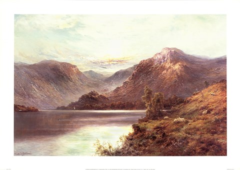 Framed Highland Loch Print