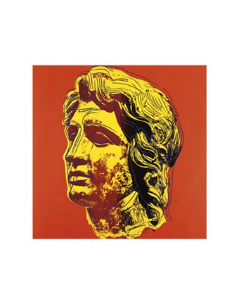 Framed Alexander the Great, 1982 (yellow face) Print