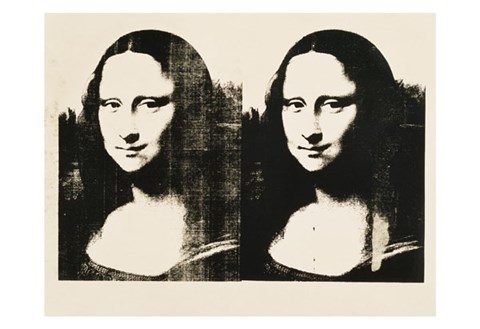 Framed Double Mona Lisa, 1963 Print