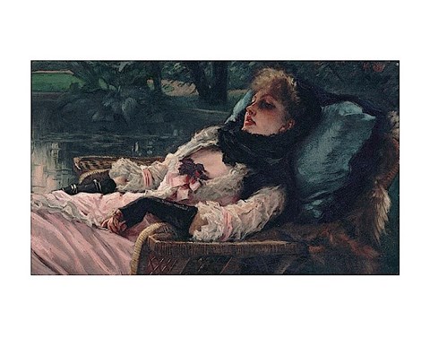 Framed Dreamer, of Summer Evening, ca. 1881 Print