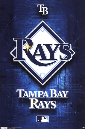 Framed Rays - Logo 11 Print