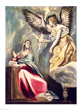 Framed Annunciation Print