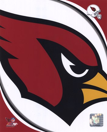 Framed Arizona Cardinals 2011 Logo Print