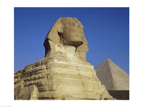 Framed Sphinx, Egypt Print