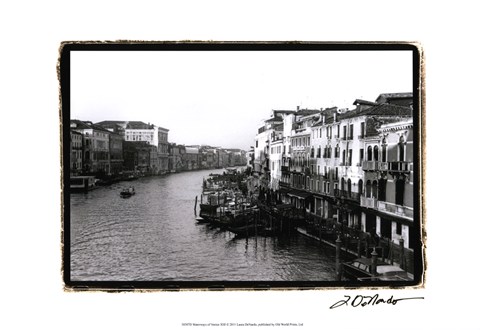 Framed Waterways of Venice XIII Print
