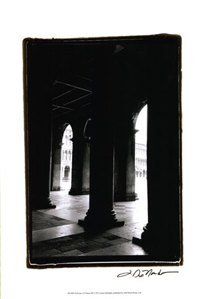 Framed Archways of Venice III Print