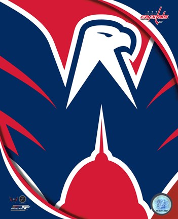 Framed Washington Capitals 2011 Team Logo Print
