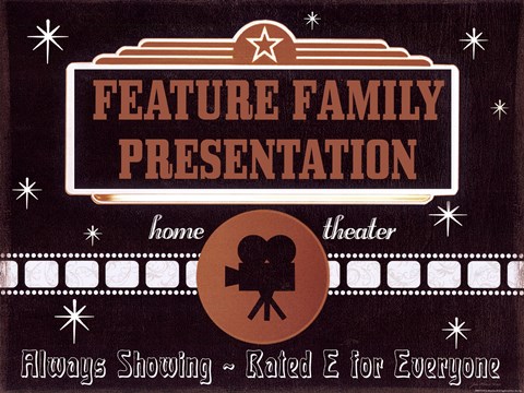 Framed Feature Presentation Print